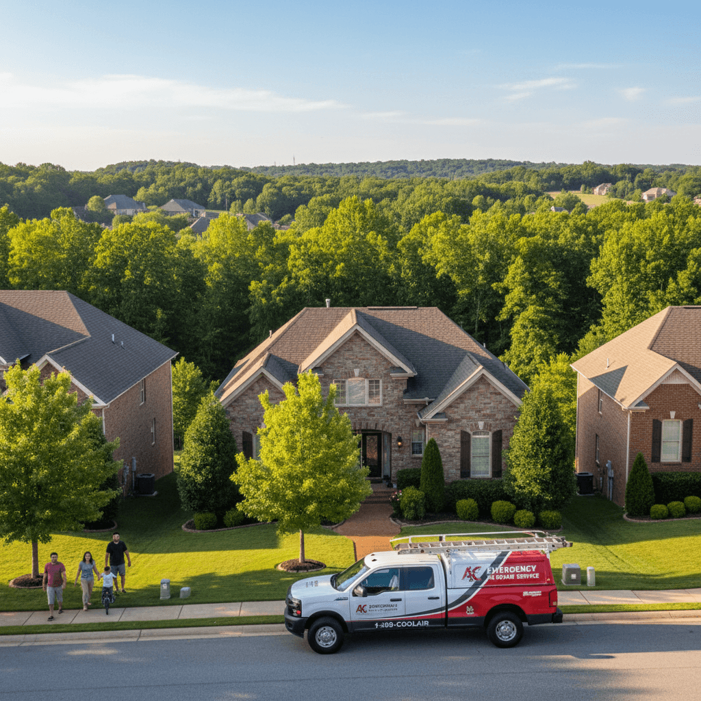 Emergency AC repair service in Pelham, Alabama