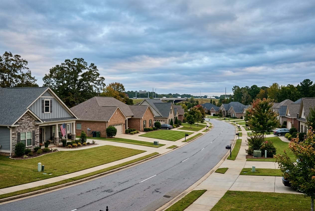 Moody, Alabama — residential neighborhood